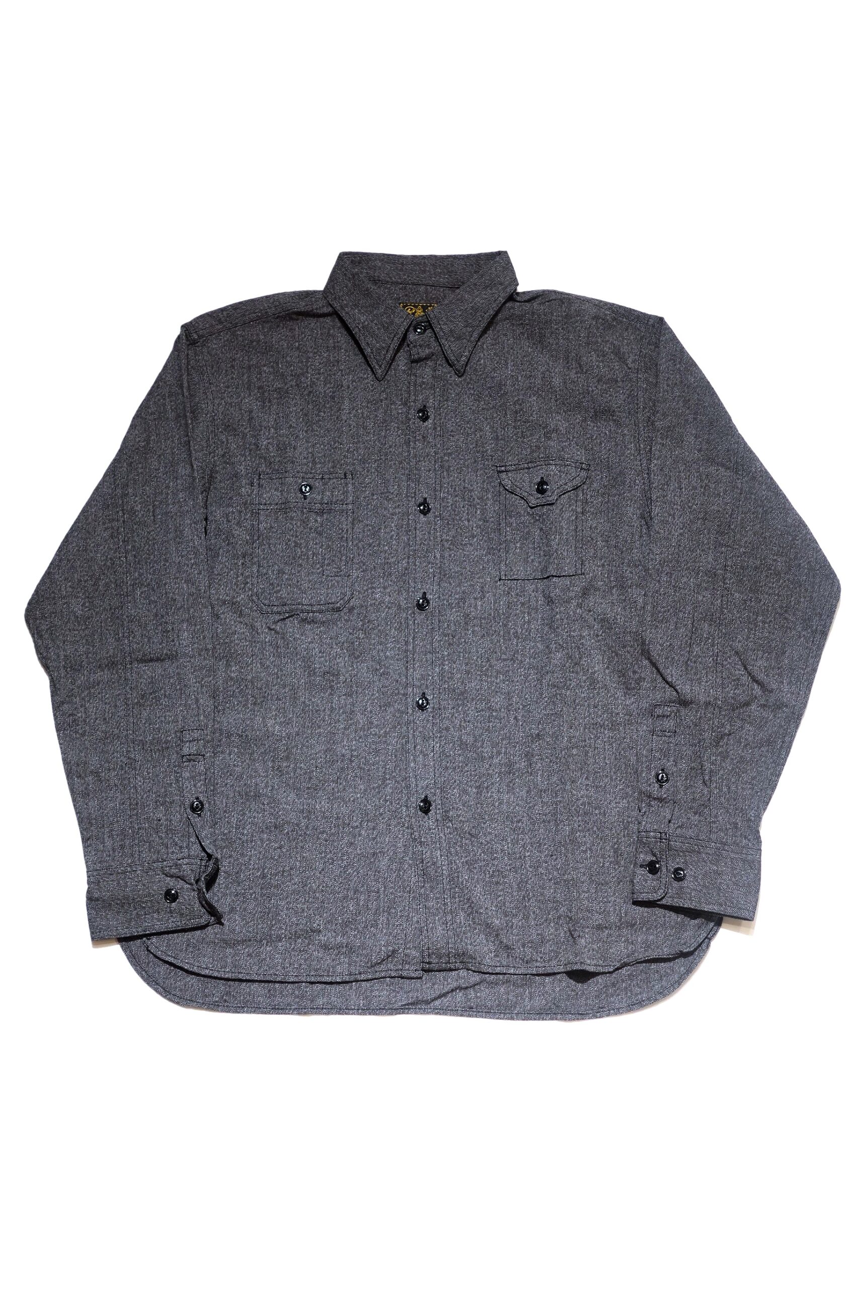 25580 / MIX BLACK CHAMBRAY