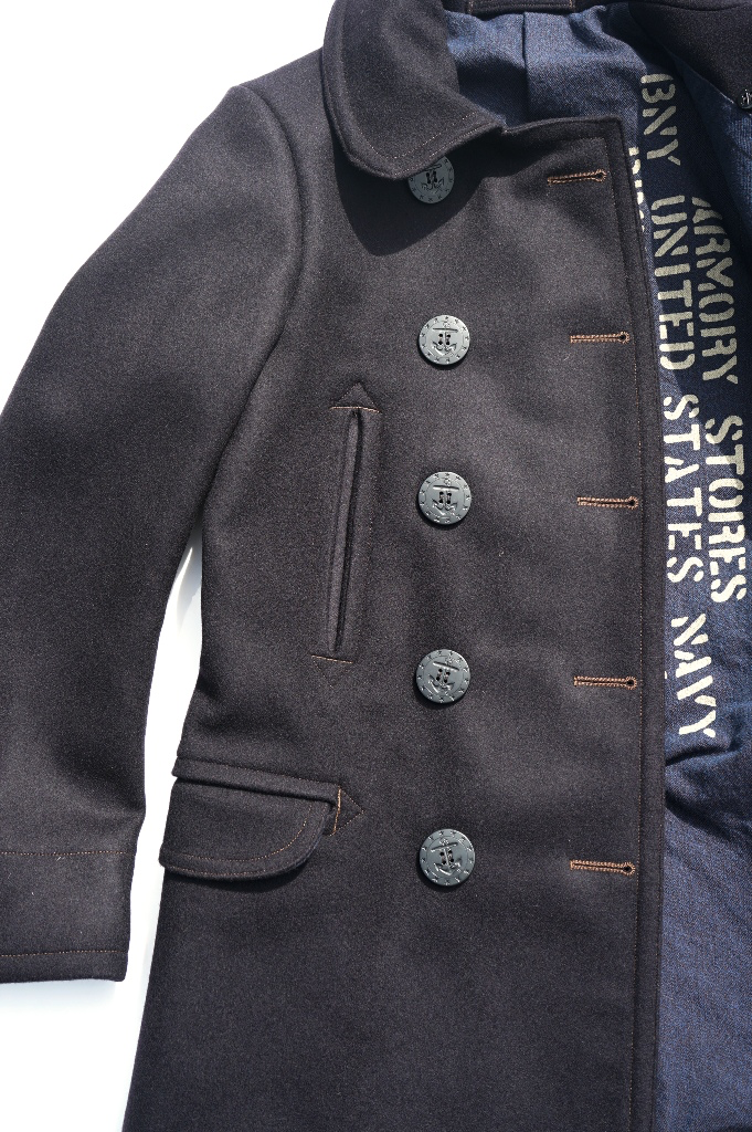 希少 極美品 フリーホイーラーズ U.S.NAVY OVERCOAT 38