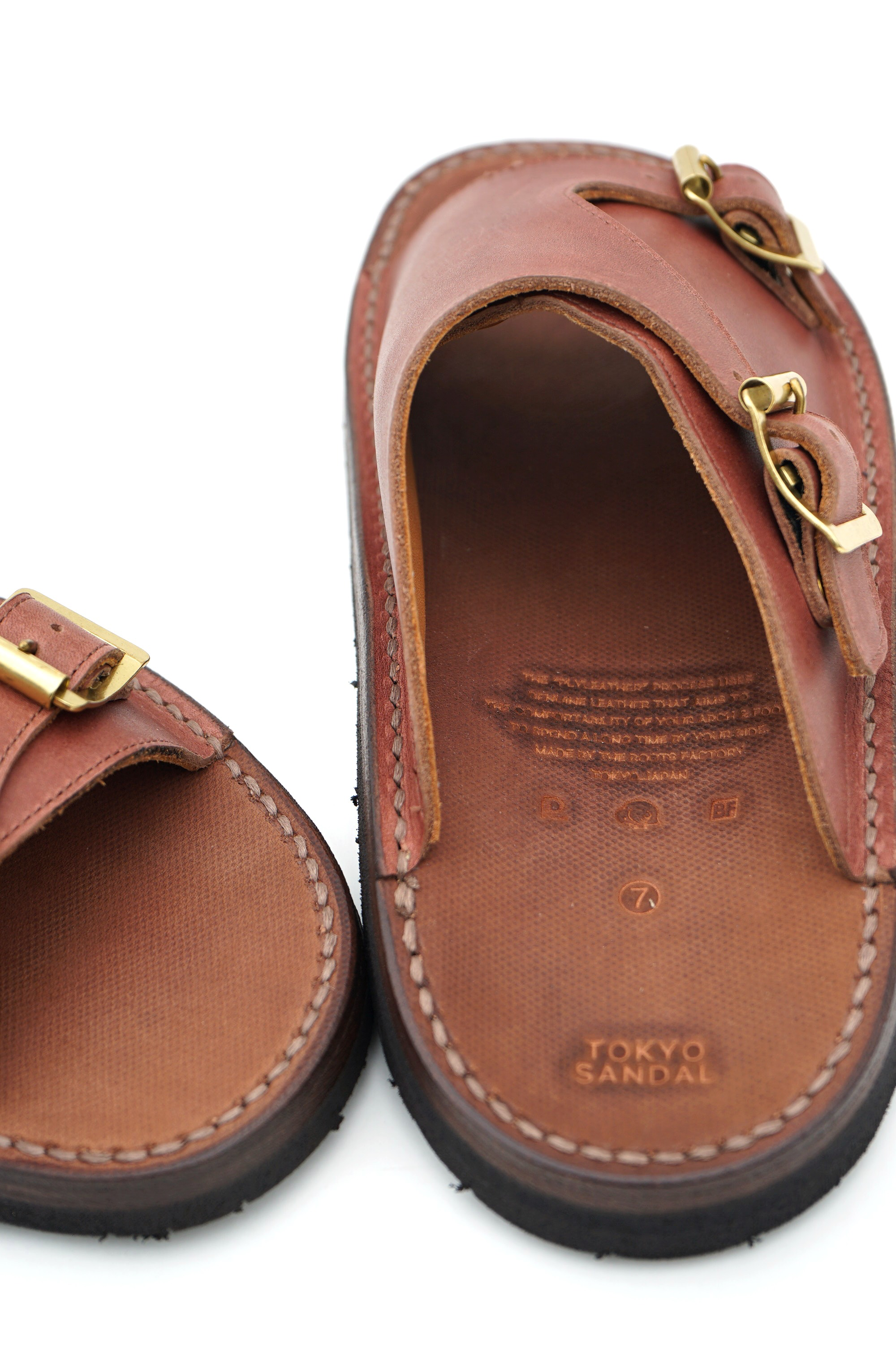 Tokyo Sandals(トーキョーサンダル) “DOUBLE MONK SANDAL” #TS-C02