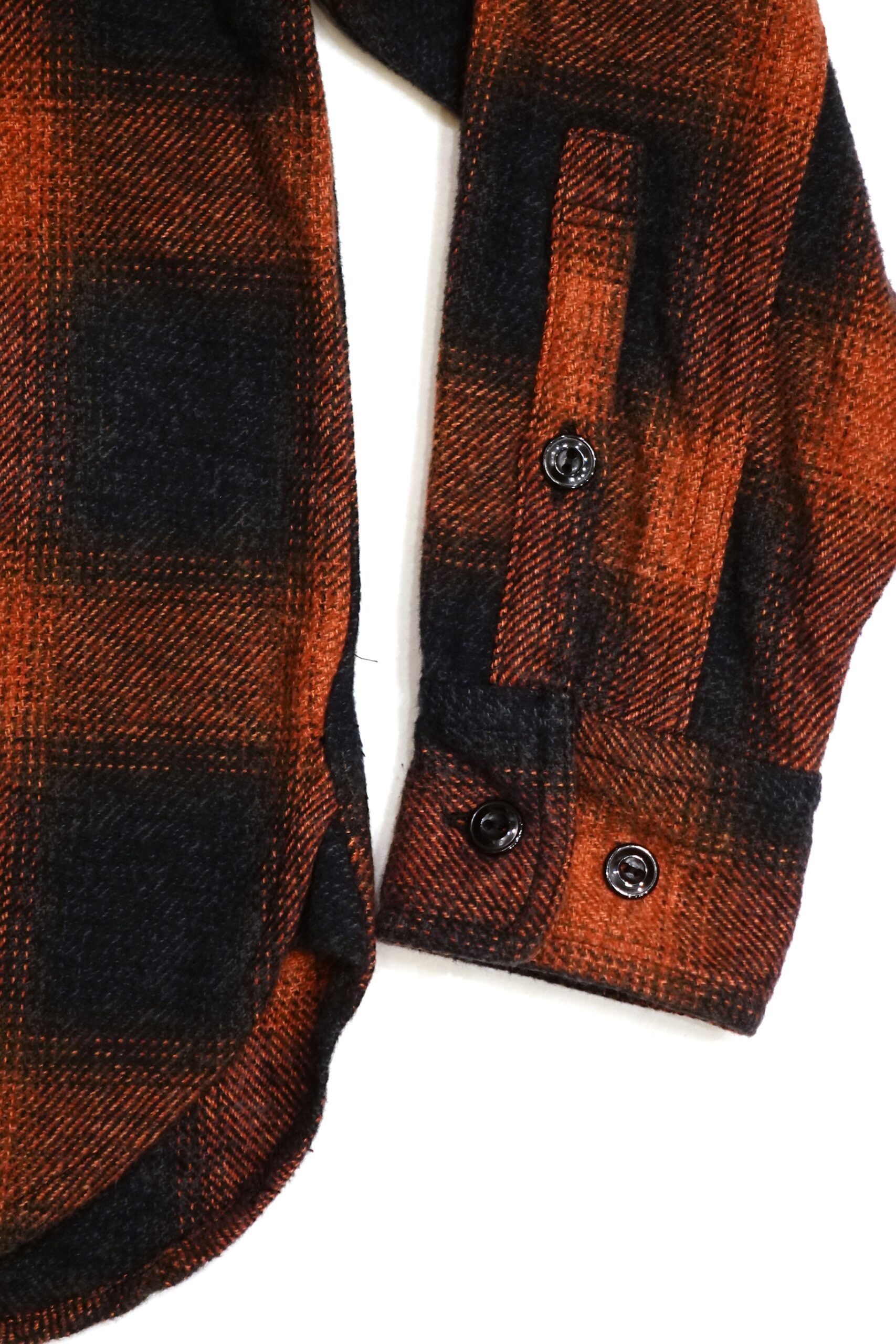 Cushman(クッシュマン) COTTON TWEED CHECK HALF ZIP SHIRTS #25706